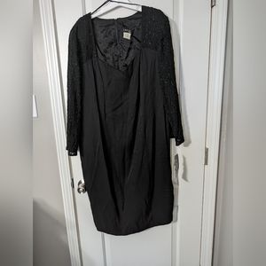 NWT Women's Plus Size Cute Black Dress Size 22